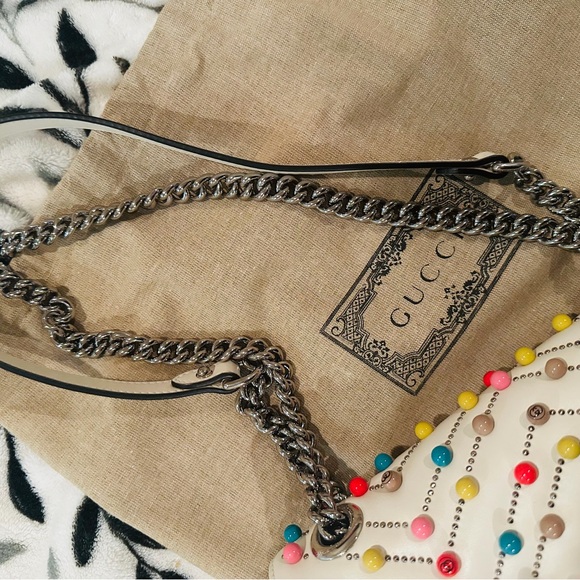 Gucci beaded small Marmont rare - Picture 7 of 13